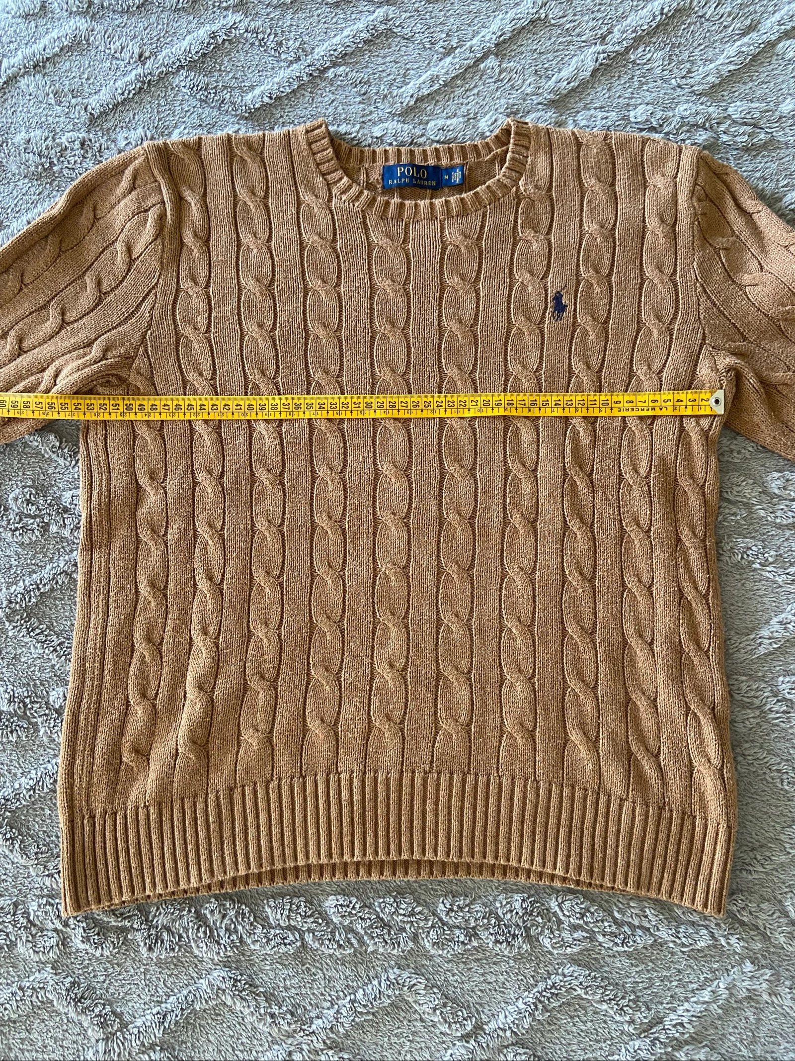 Polo Ralph Lauren Twisted Sweater – Beige – Size M – photo 7